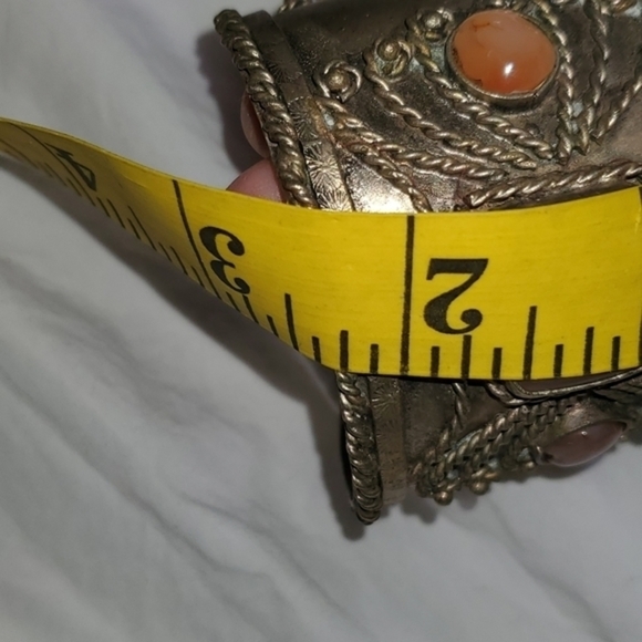 Vintage Tribal Carnelian cuff - Picture 7 of 7